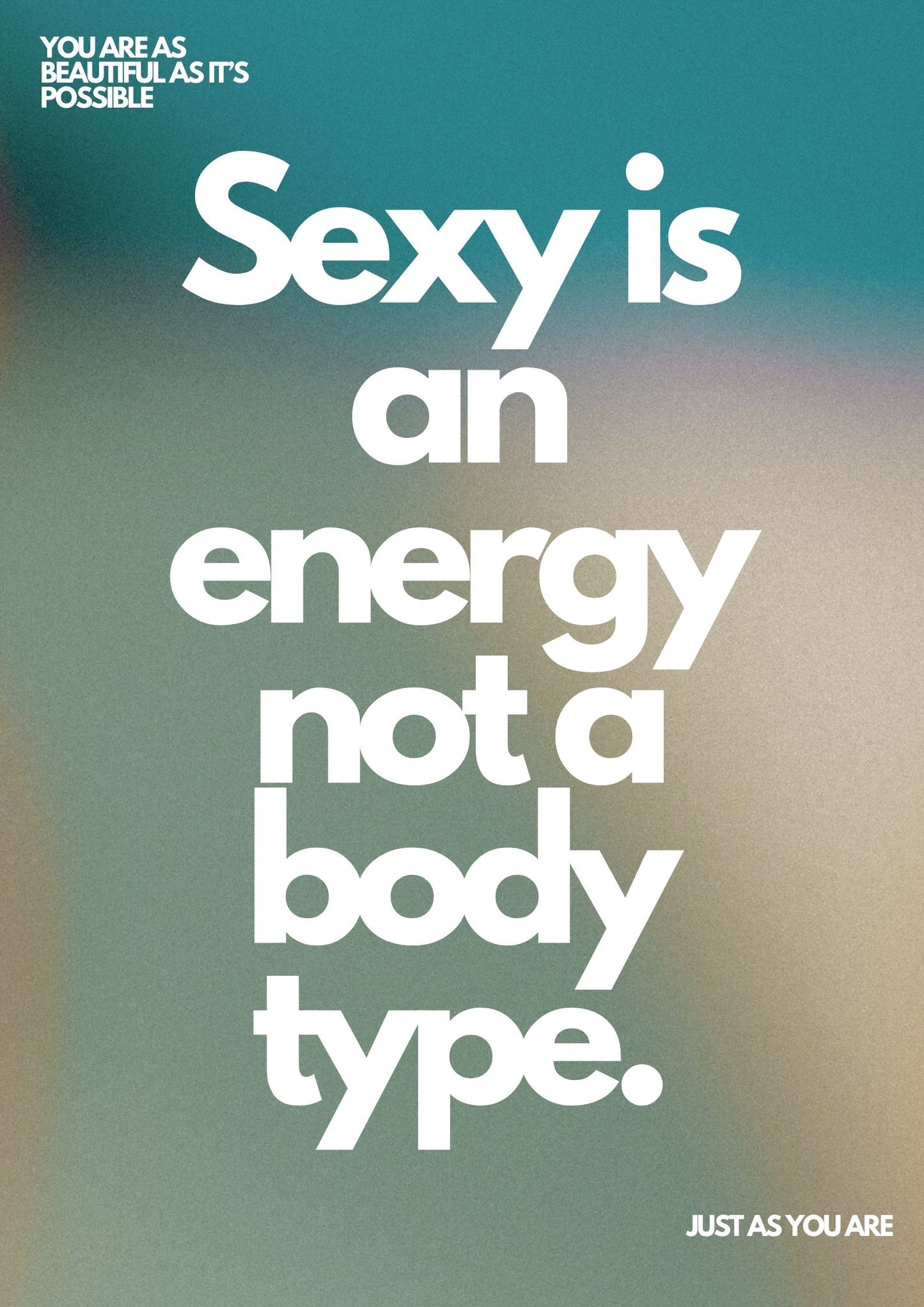 Sexy is an energy