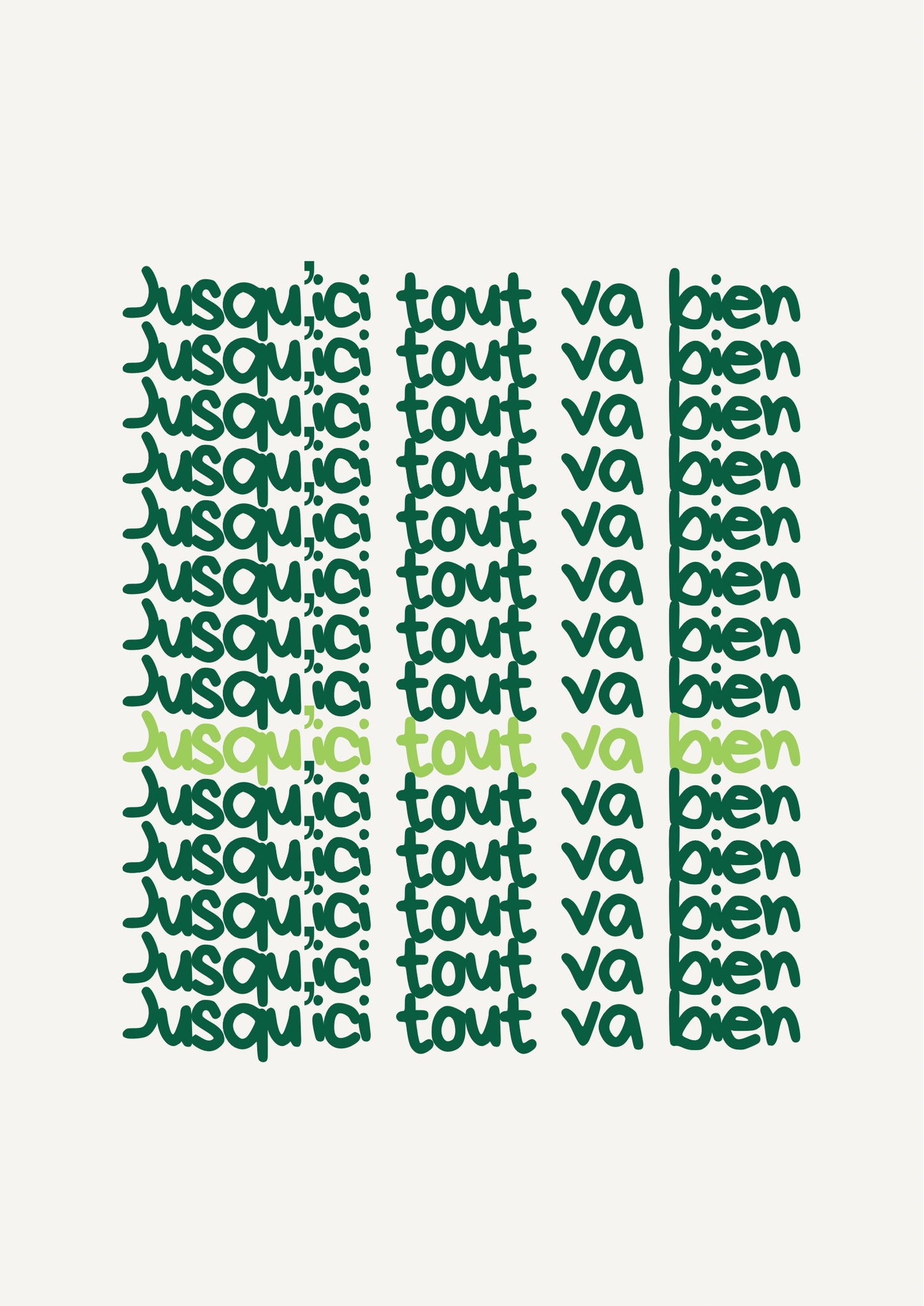 Jusqu’ici tout va bien