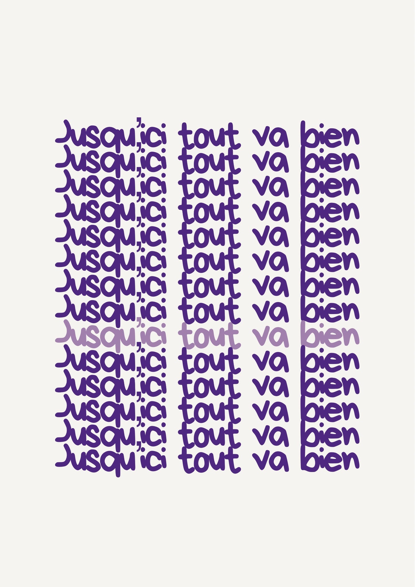 Jusqu’ici tout va bien