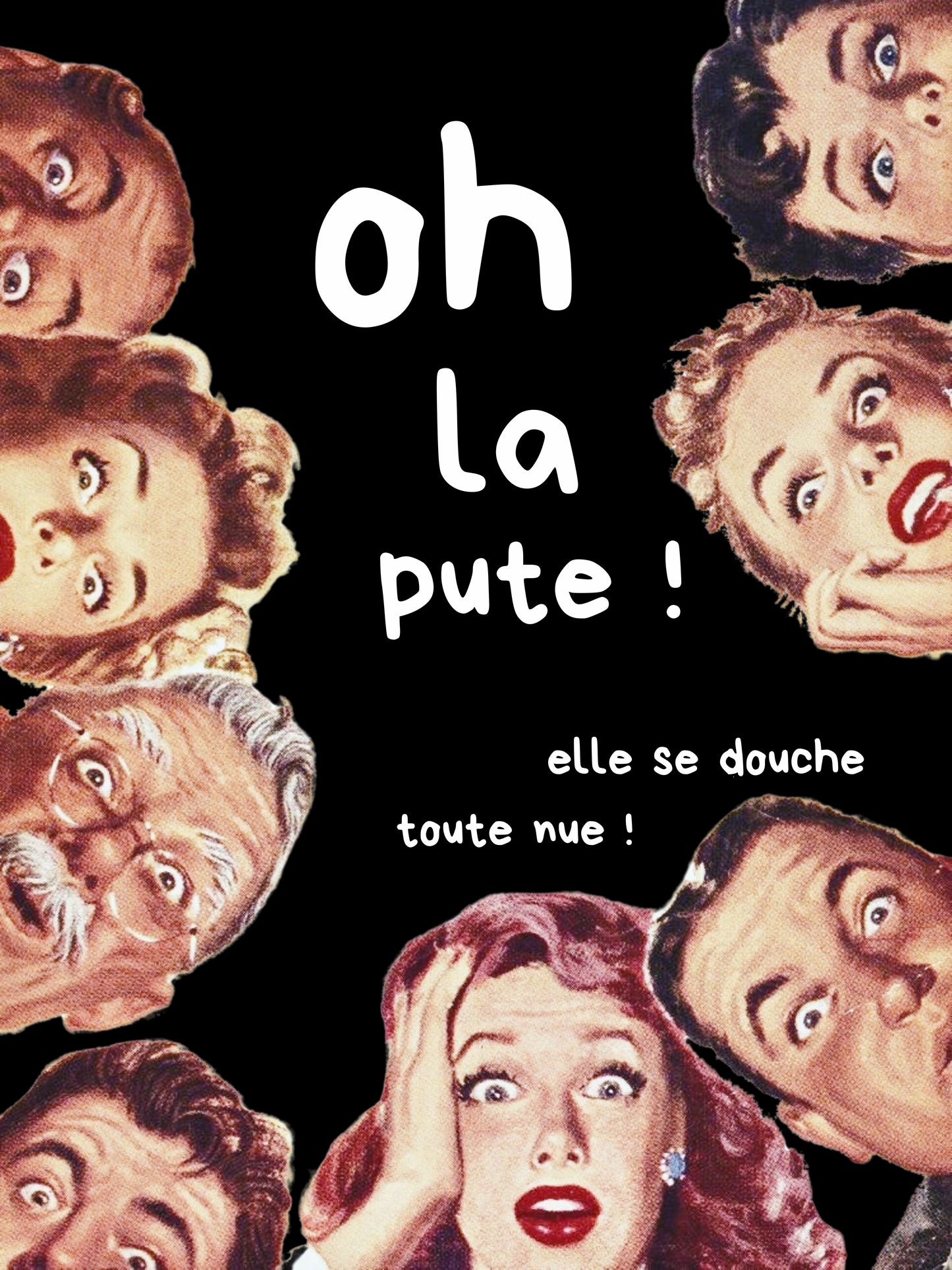 Elle se douche toute nue !