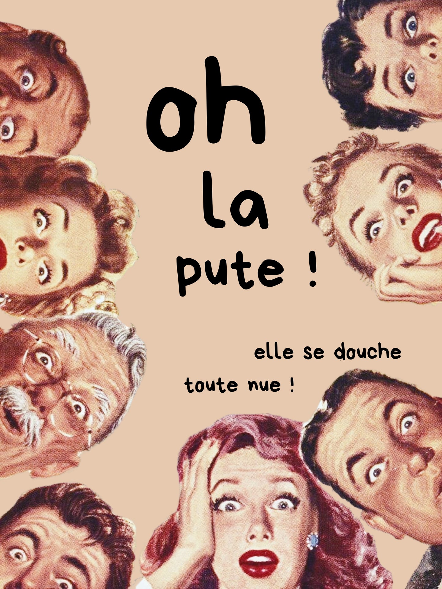Elle se douche toute nue !